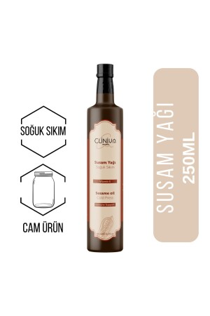 Sesame Oil 100% Natural Cold Pressed 250 ml Oil - Cliniva