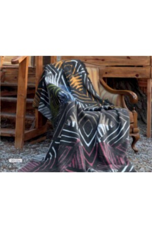Sesli Home Luxury Plush Blanket 20112a King Size 200x230 - Thick Warming Blanket - Polat