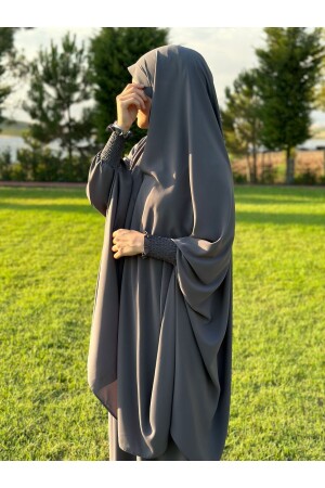 Set aus genadeltem afghanischem Schleierkopf aus MEDINA-SEIDE - Nakşidil