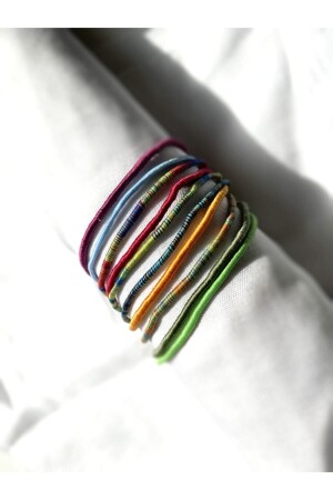 Set mit 10 Seilarmbändern - Atölye Merdiven