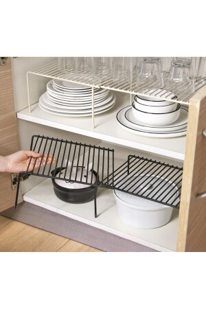 Küchen Organizer Aus Metall - Stapelbar & Verstellbar