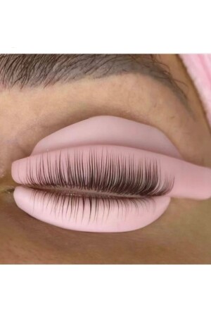 Set mit 2 oberen und unteren Wimpernlift-Silikons, die sich den Augen anpassen, ohne Klebstoff aufzutragen, insgesamt 7 Paare - Lush Studio