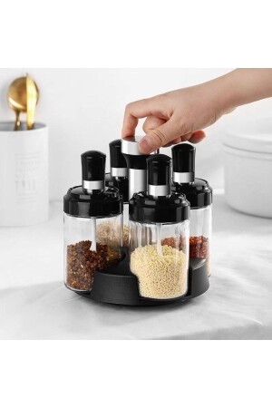 Set mit 4 Gewürzen und Löffeln 99579456898 - İNOVA LİFE