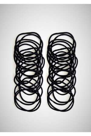 Set of 12 Black Thin Elastic Buckles - C&E Design