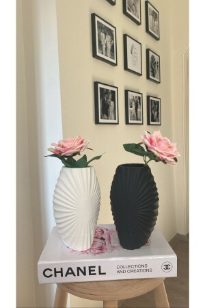 Set of 2 Decorative vase - Decorative Figurine - pampas vase - Rç Dekor