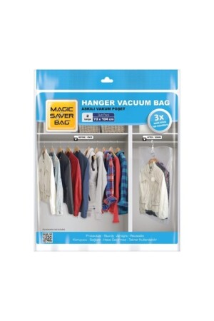 Set of 2 Hanging Vacuum Bags T5-P-M-059 - Magic Saver Bag