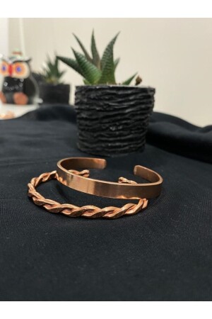 Set of 2 Pure Copper Bracelet - Kavele