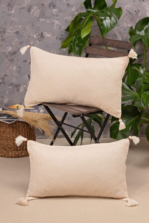 Set of 2 Rectangular Authentic Buldan Cloth Throw Pillow Cover 2premitrectangle - Buldan CSN Tekstil