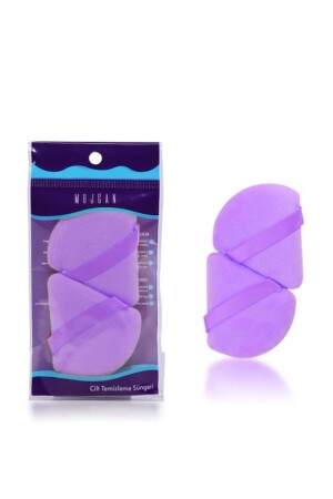Set of 2 Triangle Makeup Sponge Purple - Mujgan