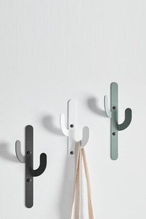 Set of 3 Decorative Metal Hanger - Metal Clothes Hanger - Three Color Hanger - 3artmtl271a - 3Art Metal