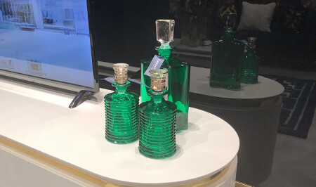 Set of 3 Glass Bottles - 20276 - Cadde Yıldız