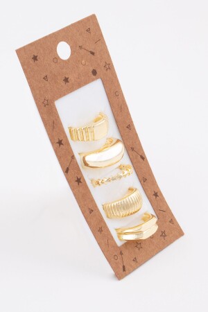 Set of 5 Design Rings 322 - Ervalina