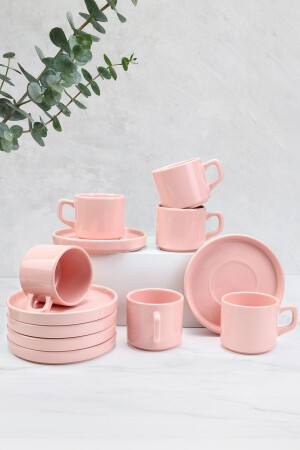 Set of 6 Double Turkish Coffee and Tea Cups - Trendmiya