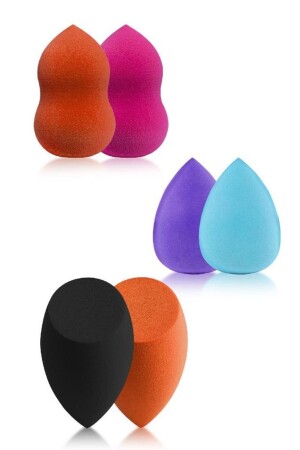 Set of 6 Makeup Sponges - Mujgan