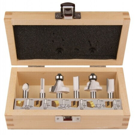 Set of 6 milling cutters MAKITA - Makita Accessories