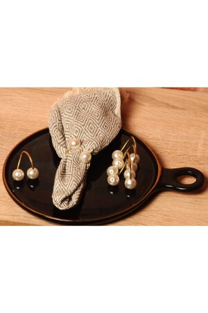 Set of 6 - Napkin Ring - Napkin Ring - Home Gift - Dining Table Decoration - Kitchen Accessory - Dowry Holder - Classy