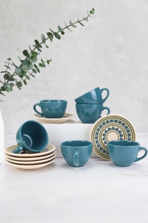 Set of 6 Tea and Coffee Cups - Trendmiya