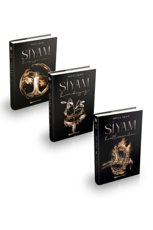 Set Siyam Series Hardcover 3 Books Winter Sun From BloodWhite Ashes Beyza Aksoy - Epsilon Yayınevi