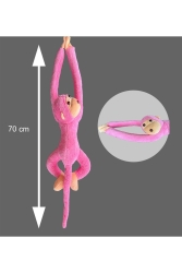 Sevimli Peluş Maymun Oyuncak , Elleri Yapışabilen 70 Cm maymunn - Sole