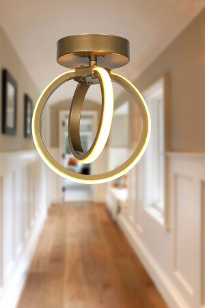 Sezen LED Ceiling Mounting Single Chandelier Antique - Begüsa