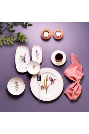 Sharon Frühstücksset – 32-teilig – Blumenmuster 1S6443-02001-NON03 - Schafer
