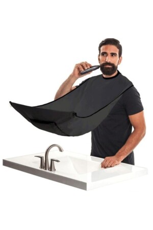 Shaving Apron Hair Beard Cutting Shaving Apron Shaving Cover Barber Apron - Carat Home