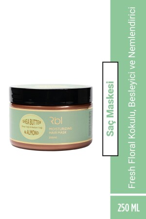 Shea Butter & Almond Women's Hair Mask - 250ml - Rbl