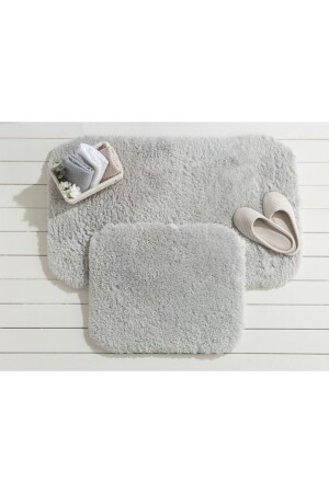 Sheep Bath Mat - Gray - 60x100+50x60 Cm - Madame Coco