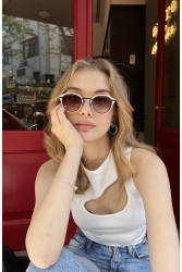 SHEILA Brown güneş gözlüğü TYCB3SR2ON169000468632836 - MAIA Eyewear