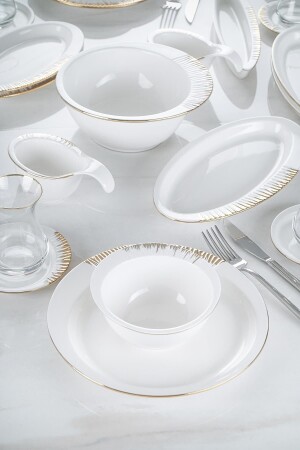 Sherry 37 Piece Porcelain Breakfast Set for 6 People SHN-012251/2 - ACAR