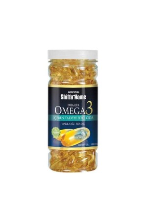 Shiffa Home Omega3 Soft 1000 Mg X 200 Capsules 8690088010231 - Aksu Vital