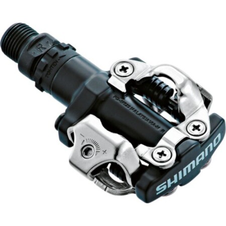 Shimano M520S pedallar + kilitler (siyah) - Shimano