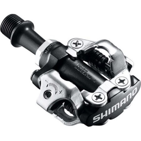 Shimano SPD M540 pedallar + kilitler (siyah) - Shimano