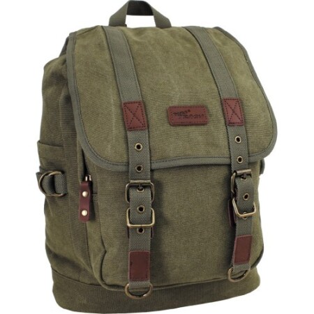 Shoe bag PT Canvas, green, 35l - PureTrash
