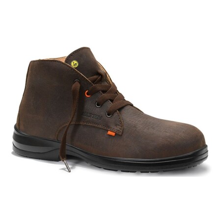 Shoes ELTEN Nikolas XXB Brown Mid ESD S3S, brown - ELTEN