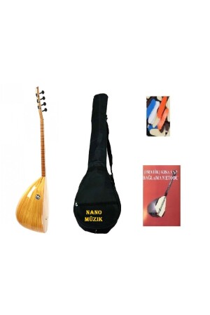 Short Neck Saz Baglama Set + Tutorial Book baset0002 - Nano Müzik