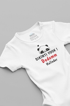 Short Sleeve No Problem Dedem Will Handle Baby Badi Zıbın 5574k - Overoz