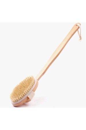 Shower Brush Natural Horsehair Anti-Cellulite Back Cleaning - Tedariket