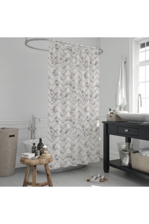 Shower Curtain 5705 Model Double Wings 2x 110x200cm 11000 - Jackline