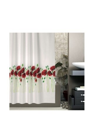 Shower Curtain 7081 Model Double Wings 2x 110x200cm - Tropik