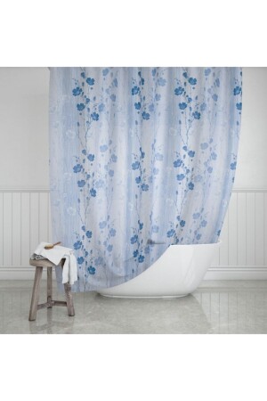 Shower Curtain Washing Machine Cover Set 4246 Double Wings 2x100x200cm - Evdy