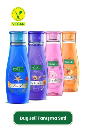 Shower Gel Introduction Package Set of 4 - 4 X 500 ML DUSJELİSET3 - Komili