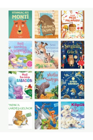 Shy Bear Coat Those Naughty Bunnies I Love You Little One The Power of Love Little Acorn TYC00408597512 - Türkiye İş Bankası Kültür Yayınları