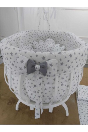 Side Protection for Basket Crib (CRIBLE NOT INCLUDED) Sheet Pillow is Added Sptynkrm - babyen1