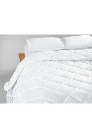 Siesta Microfiber Double Quilt 195x215 Cm White - English Home