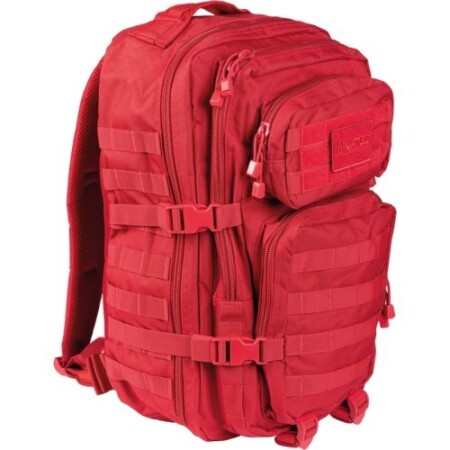 SIGNAL RED BACKPACK US ASSAULT LARGE - MIL-TEC