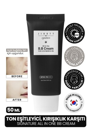 Signature Light Wheat Skin BB Cream SPF 50 PA ++++ 50 ML - Jigott