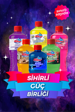 Sihirli Güç Birliği Tüm Ev Temizlik Paketi - Nilem