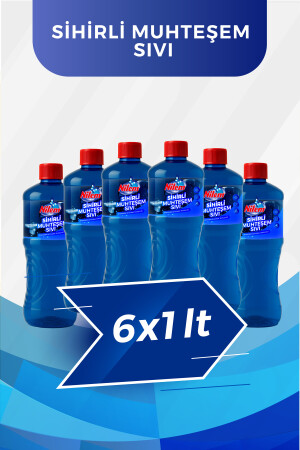 Sihirli Muhteşem Sıvı 1 Litre 6'lı - Nilem