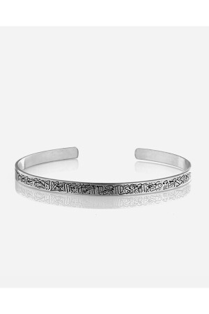 Silbernes Armband mit Evil-Eye-Gebet - Meks Jewels